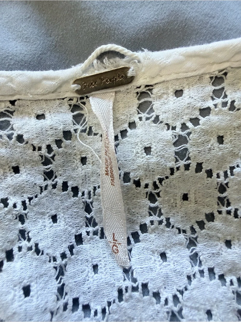 Free People - Lace Peasant Blouse - Women